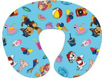 PSI PATROL PODUSZKA PODRÓŻNA ROGAL ZAGŁÓWEK