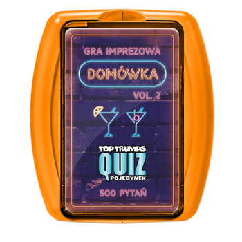 TOP TRUMPS DOMÓWKA QUIZ 500 PYTAŃ NA IMPREZE