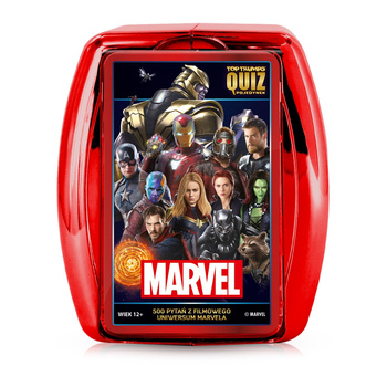 TOP TRUMPS MARVEL UNIVERSE QUIZ 500 PYTAŃ PL