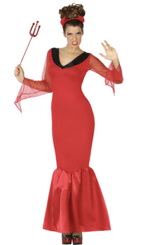 STRÓJ KOSTIUM DIABLICA MORTYCJA DLA DOROSŁYCH M / L