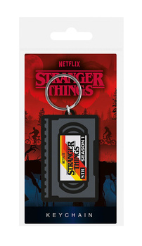 BRELOK GUMOWY STRANGER THINGS VHS