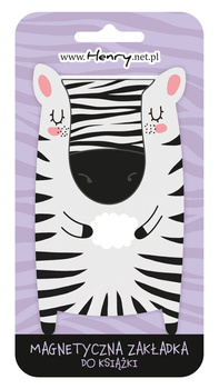 ZAKŁADKA MAGNETYCZNA DO KSIĄŻKI ZEBRA