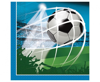 SERWETKI PIŁKA NOŻNA SOCCER FAN 20szt