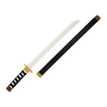 KATANA 59,5cm MIECZ DO STROJU NINJA Z POCHWĄ