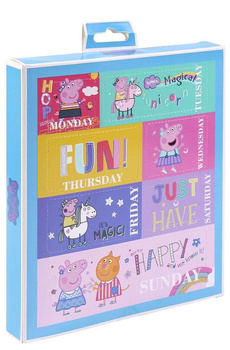 ŚWINKA PEPPPA PIG KALENDARZ ADWENTOWY 7 DNI