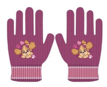 RĘKAWICZKI PSI PATROL SKYE EVEREST DLA DZIECI FIOLETOWE