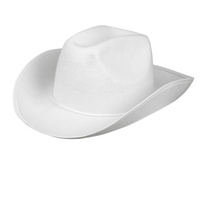 KAPELUSZ KOWBOJSKI BIAŁY KOWBOJ KOWBOJKA RODEO TEXAS