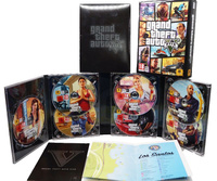 KOLEKCJONERSKIE PUDEŁKO PO GRZE GTA V PL Z MAPĄ (BEZ KODU)