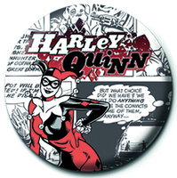 PRZYPINKA HARLEY QUINN AKA 2,5cm