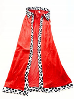 PELERYNA KRÓLA 120cm PŁASZCZ PELERYNA KSIĘCIA COSPLAY PRZEDSTAWIENIE BAL