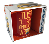 KUBEK MINIONKI RIGHT AMOUNT OF WRONG 315ml