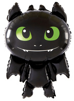 BALON FOLIOWY SMOK NIETOPERZ SZCZERBATEK HALLOWEEN