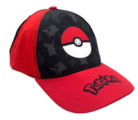 CZAPKA DASZKIEM POKEMON POKEBALL BEJSBOLÓWKA BAWEŁNA