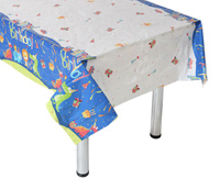 OBRUS FOLIOWY PLASTIKOWY ZWIERZĄTKA ZOO 183x132cm