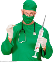 DMUCHANA STRZYKAWKA DO STROJU LEKARZA PIELĘGNIARKI