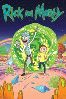 PLAKAT RICK AND MORTY MAGICZNY PORTAL 61x91,5cm