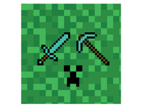 SERWETKI PAPIEROWE PIKSELE 20szt TNT KILOF CREEPER