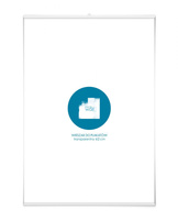 WIESZAK NA PLAKAT 62cm PRZEŹROCZYSTY / SZYNA HANGER