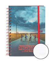 ZESZYT A5 NOTES STRANGER THINGS MIND FLYER Z OKŁADKĄ 3D