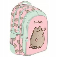 PLECAK 4 KOMOROWY PUSHEEN THE CAT PINK ST MAJEWSKI